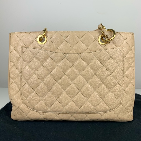 🛑SOLD🛑Chanel GST caviar nude - Picture 2 of 8